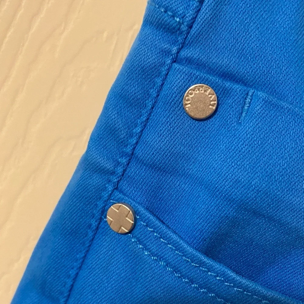 Liverpool Hannah Diva Blue Crop Flare Jeans